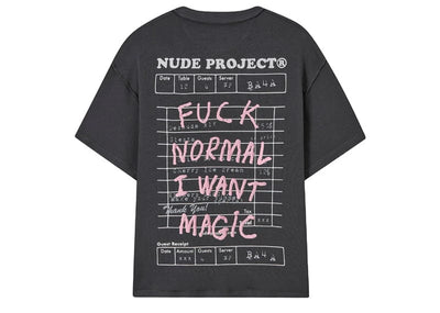 NUDE PROJECT Streetwear Nude Project Fuck Normal Tee Ash