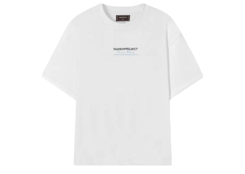 Nude Project Streetwear Nude Project Sculpture Tee White