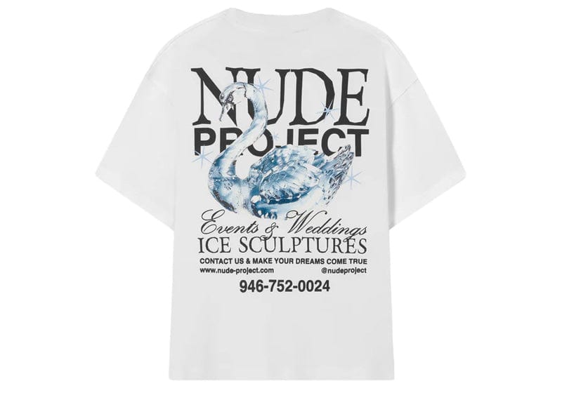 Nude Project Streetwear Nude Project Sculpture Tee White