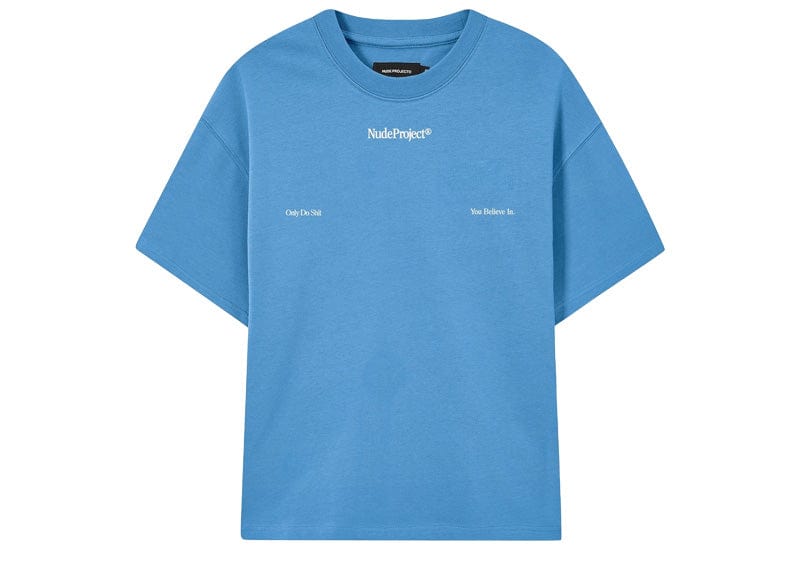 Nude Project Streetwear Nude Project Time Tee Blue
