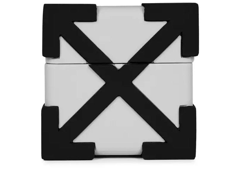 Off-White Accessories OFF-WHITE Arrow AirPods Case Grey Black