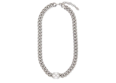 OFF-WHITE Accessories OFF-WHITE Arrow Chain Necklace Silver