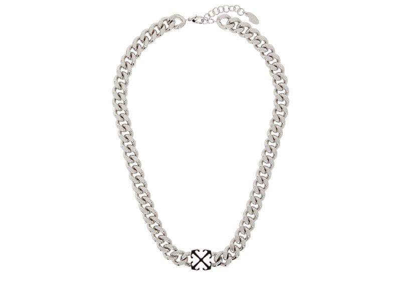 Off-White Accessories OFF-WHITE Arrow Chain Necklace Silver Black