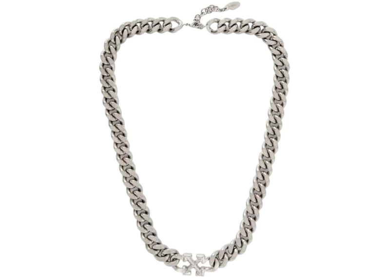 OFF-WHITE handbags OFF-WHITE Arrow Chain Necklace Silver