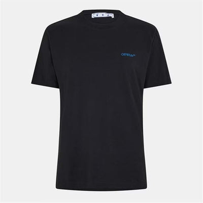 Off-White Streetwear Off-White Arrow Motif S/S Tee Black/Blue