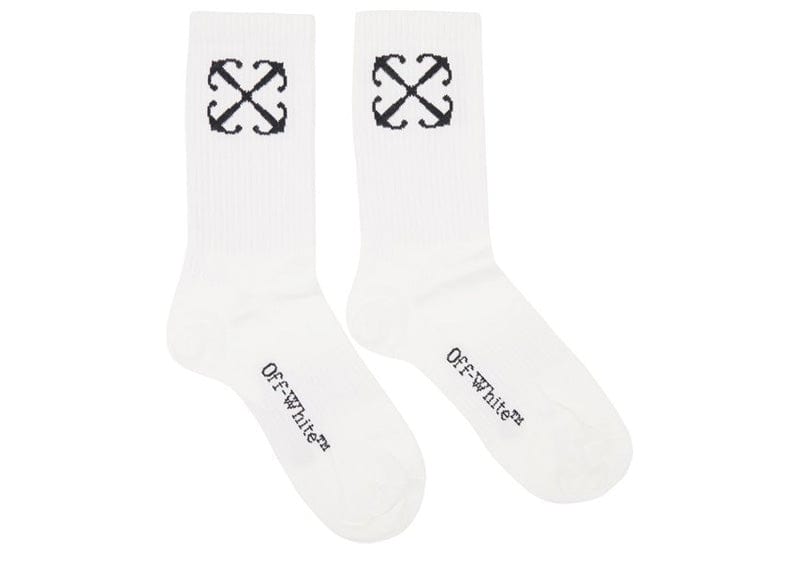 OFF-WHITE Streetwear OFF-WHITE Arrows-motif cotton socks