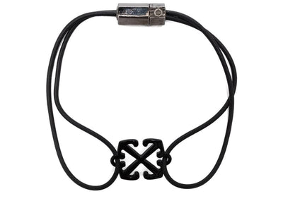 Off-White Accessories Off-White Arrows Rubber Bracelet Black