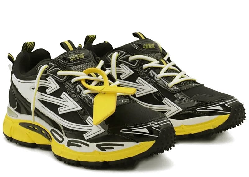 OFF-WHITE sneakers OFF-WHITE Be Right Back Black Yellow