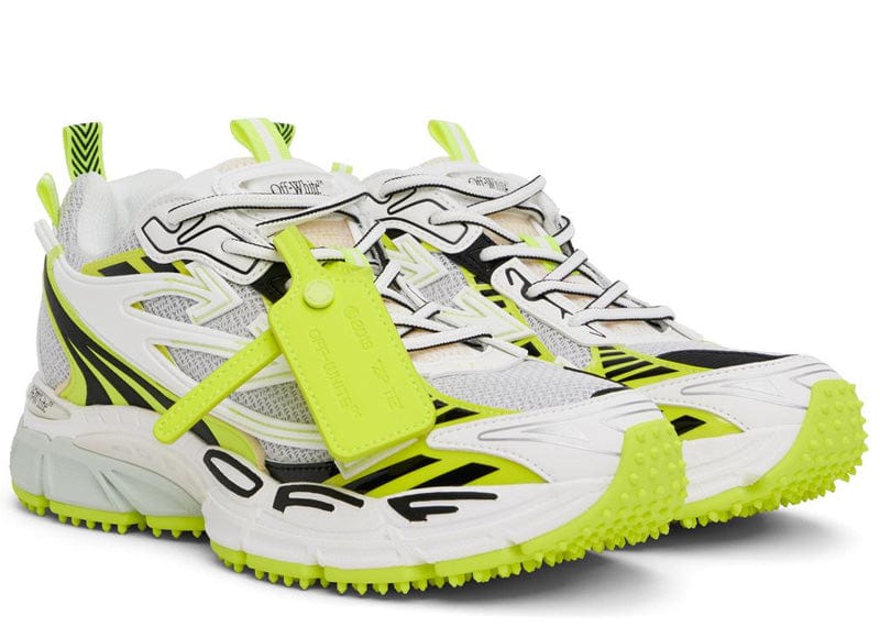Off-White Sneakers Off-White Be Right Back White Yellow Fluo