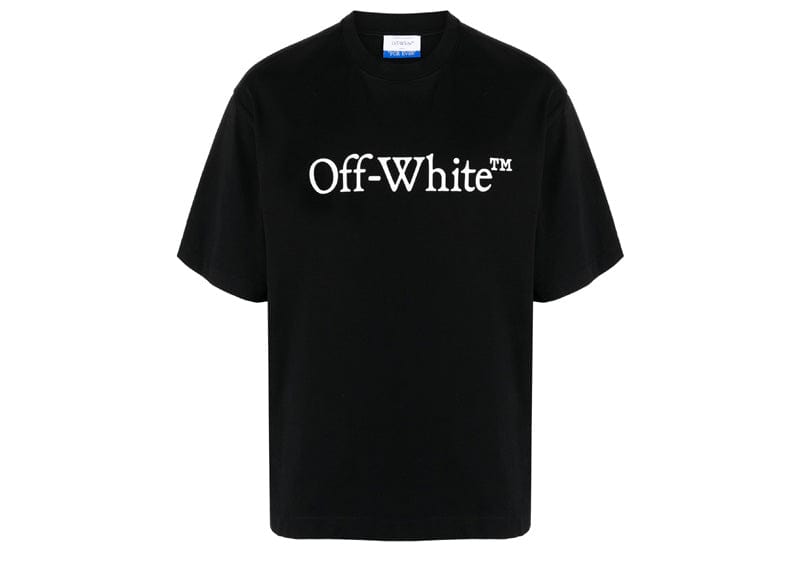 Off-White Streetwear Off-White Big Bookish Skate Cotton T-shirt