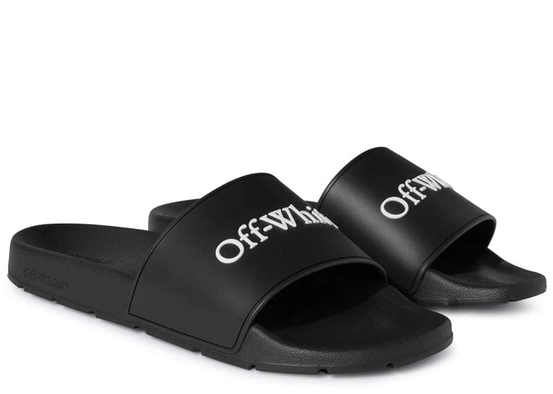 Off-White Bookish Logo Print Slides – Court Order - Main Image