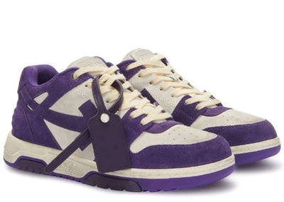 Off-White Sneakers Off-White c/o Virgil Abloh Out Of Office Vintage Suede White/ Purple