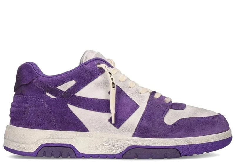 Off-White Sneakers Off-White c/o Virgil Abloh Out Of Office Vintage Suede White/ Purple