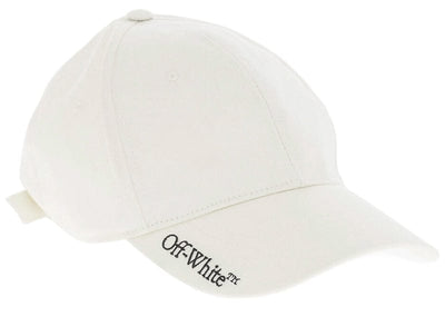 OFF-WHITE Accessories Off-White cap with contrasting logo embroidery 'white'