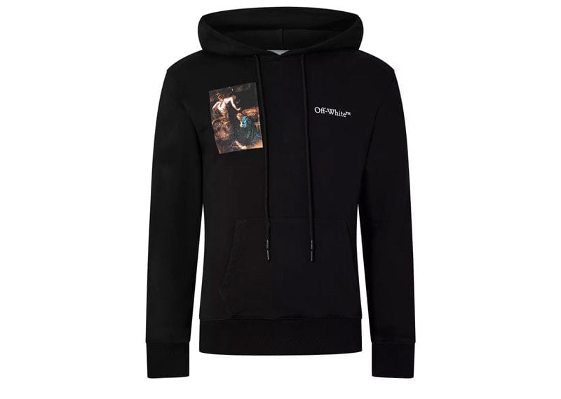 Off-White Streetwear Off-White Caravaggio Lute Slim Hoodie Black/White