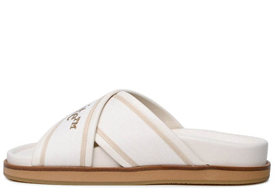 Off-White Sneakers Off-White Cloud Criss Cross Slide Beige