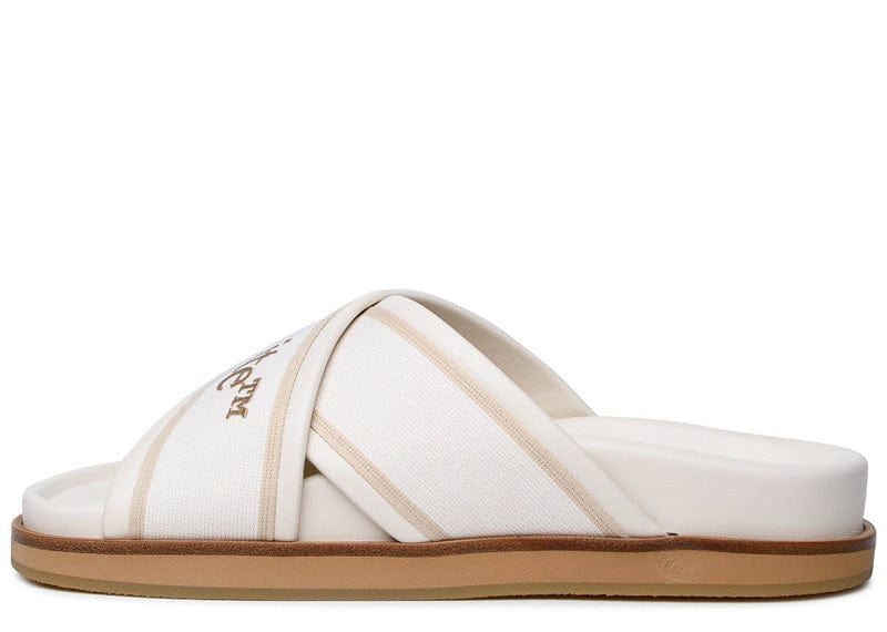 Off-White Sneakers Off-White Cloud Criss Cross Slide Beige