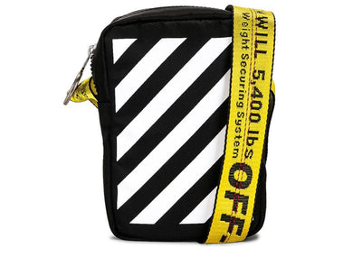 OFF-WHITE handbags OFF-WHITE Crossbody Binder Nylon Black/White