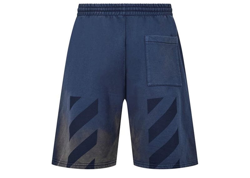 OFF-WHITE streetwear Off-White Diag Tab Vintage Skate Sweatshorts Blue