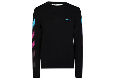 OFF-WHITE streetwear OFF-WHITE Diagonal Gradient L/S Tee Black