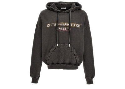 OFF-WHITE streetwear OFF-WHITE Digit Bacchus Cotton Hoodie Black