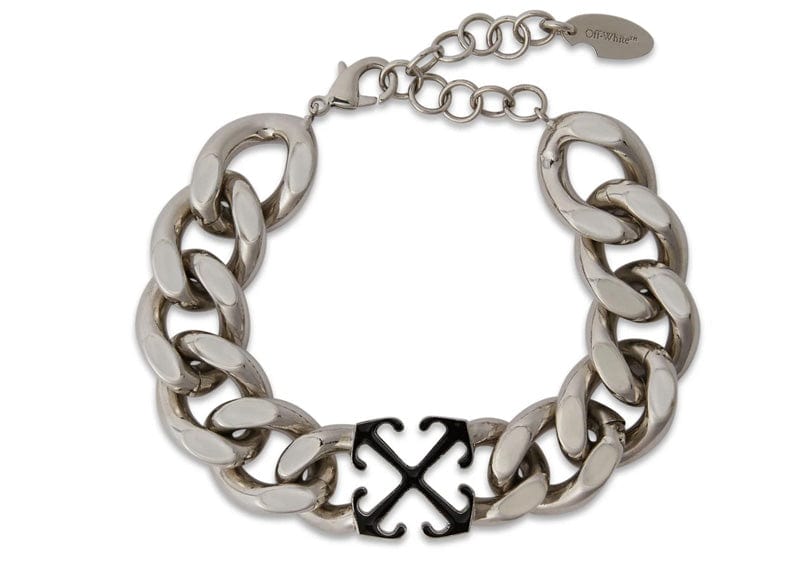 Off-White Accessories Off-White Enamel Arrow Bracelet Silver
