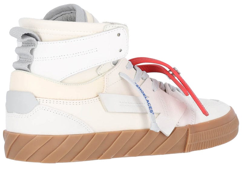 OFF-WHITE sneakers OFF-WHITE Floating Arrow High Top Vulc White Cream