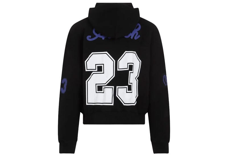 Off-White Streetwear Off-White Football Over Hoodie Black