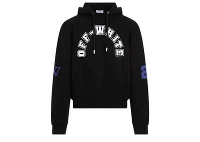Off-White Streetwear Off-White Football Over Hoodie Black