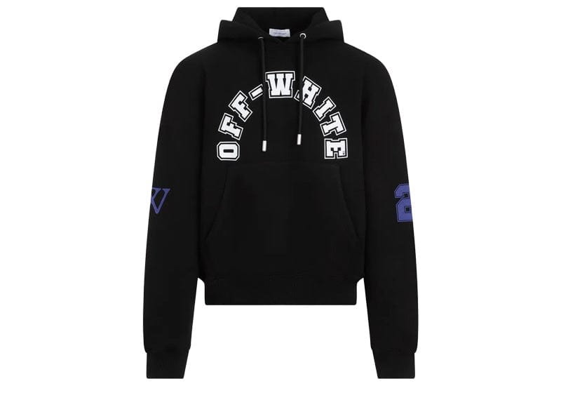 Off-White Streetwear Off-White Football Over Hoodie Black