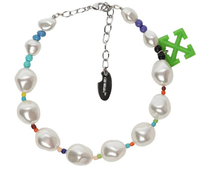 Off White Accessories Off-White Fun Pearl And Beads Bracelet Multicolour