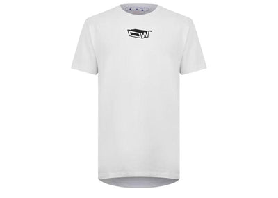 Off-White Streetwear Off-White Graffiti Zine Over Skate Short Sleeve Tee White/Black