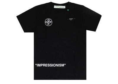 Off-White Streetwear Off-White Impressionism Arrows Tee Black