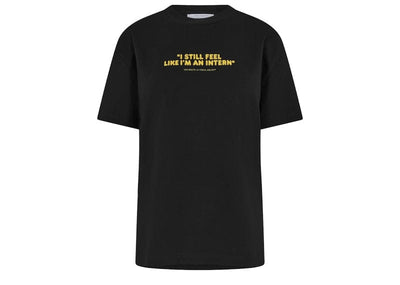 OFF-WHITE Streetwear OFF-WHITE Intern Skate S/S Tee Black (Women's)