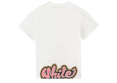 Off-White Streetwear OFF-WHITE Kids Graffiti T-Shirt White