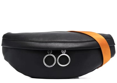 Off-White Accessories Off-White Leather Fanny Pack Black
