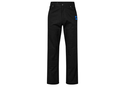 Off-White Streetwear Off-White Logo Printing Cargo Straight-Leg Casual Pants/Trousers Black