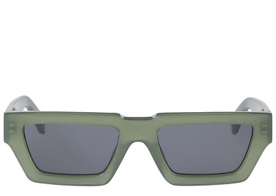 OFF-WHITE Accessories OFF-WHITE Manchester Sunglasses Olive Green/Dark Grey/Grey (OERI129S24PLA0015707-FR)