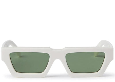 OFF-WHITE Accessories OFF-WHITE Manchester Sunglasses White/Green (OERI129S24PLA0010155-FR)