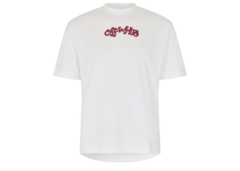 Off-White Streetwear Off-White Music Skate S/S Tee White Red