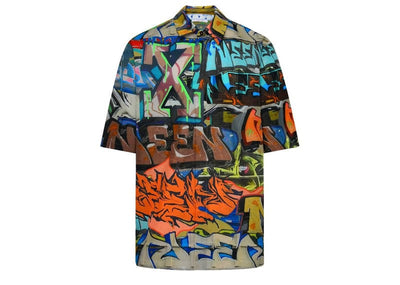 Off-White Streetwear Off-White Neen All Over Shirt Multi