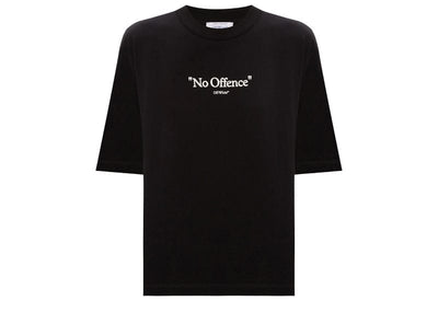 OFF-WHITE Streetwear OFF-WHITE No Offence Over S/S Tee Black (Women's)