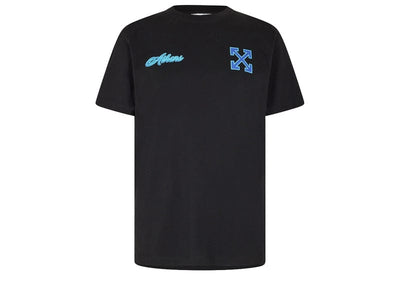 Off-White Streetwear Off-White Off Athens Tee Black Blue