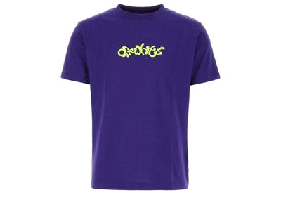 OFF-WHITE Streetwear Off-white Opposite Arrow Cotton Jersey T-shirt Purple