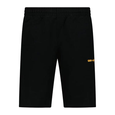 Off-White Streetwear OFF-WHITE Orange Metal Arrow Sweatshort Black Orange