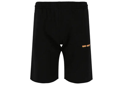 Off-White Streetwear OFF-WHITE Orange Metal Arrow Sweatshort Black Orange