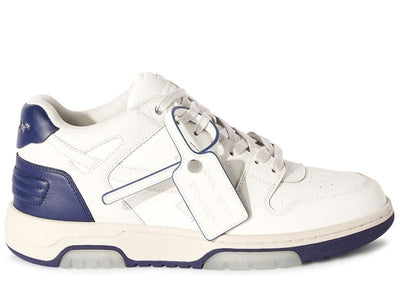 Off-White Sneakers Off-White Out Of Office Calf Leather Light Grey Navy