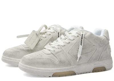 OFF-WHITE sneakers OFF-WHITE Out of Office "OOO" Low Tops Vanilla White Suede