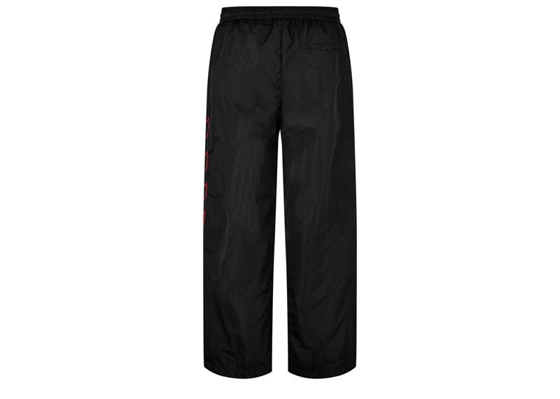 Off-White Streetwear Off-White Outline Diagonal Nylon Trackpants Black