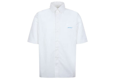 Off-White Streetwear Off-White Rainbow Gradient Over S/S Shirt White Multicolor